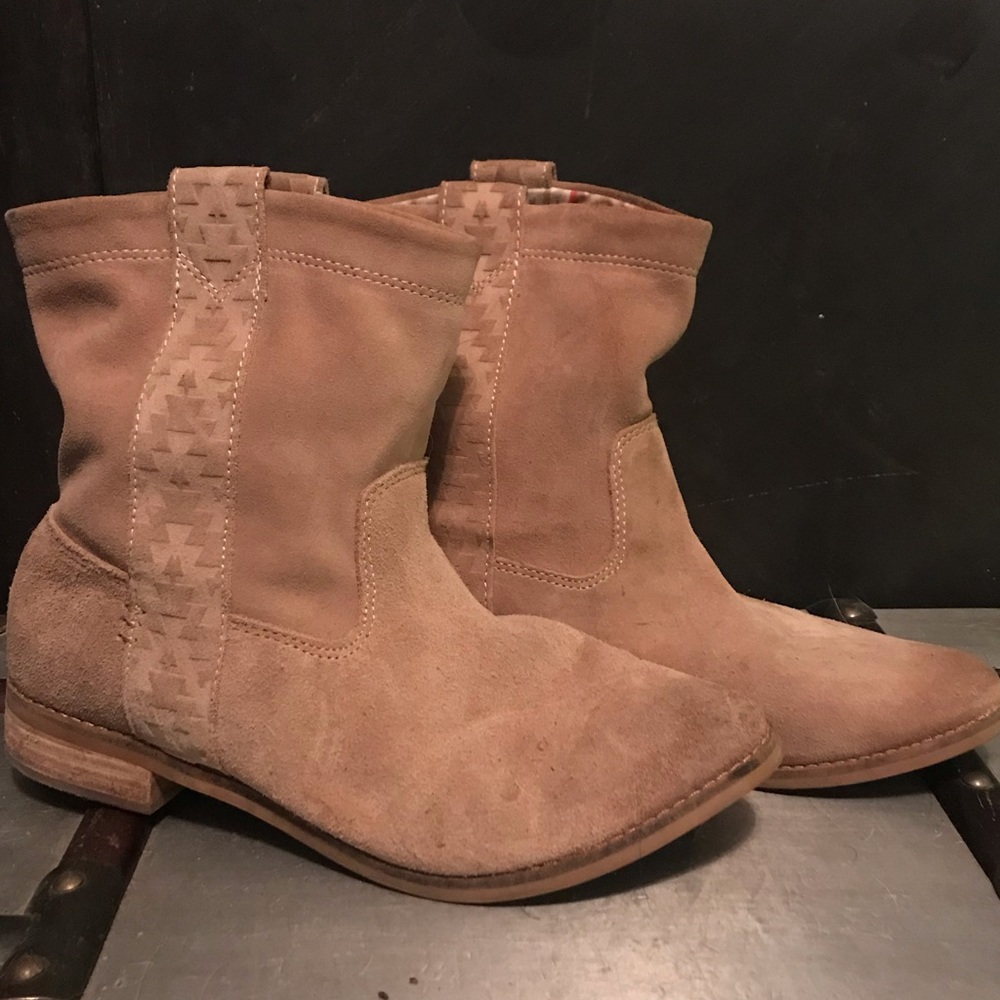 TOMS Suede Ankle Boots